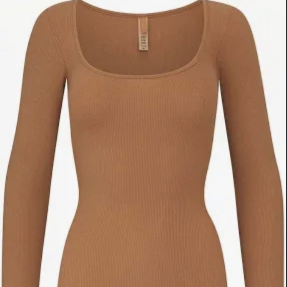 Skims Soft Lounge Long-Sleeve Dress
